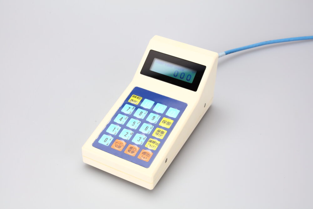 レンタル　窓口受付システム　操作機