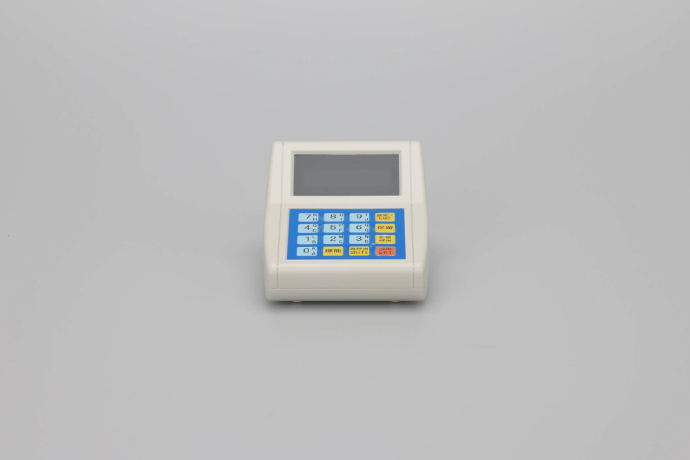 コンパクトな受付発券機 操作機